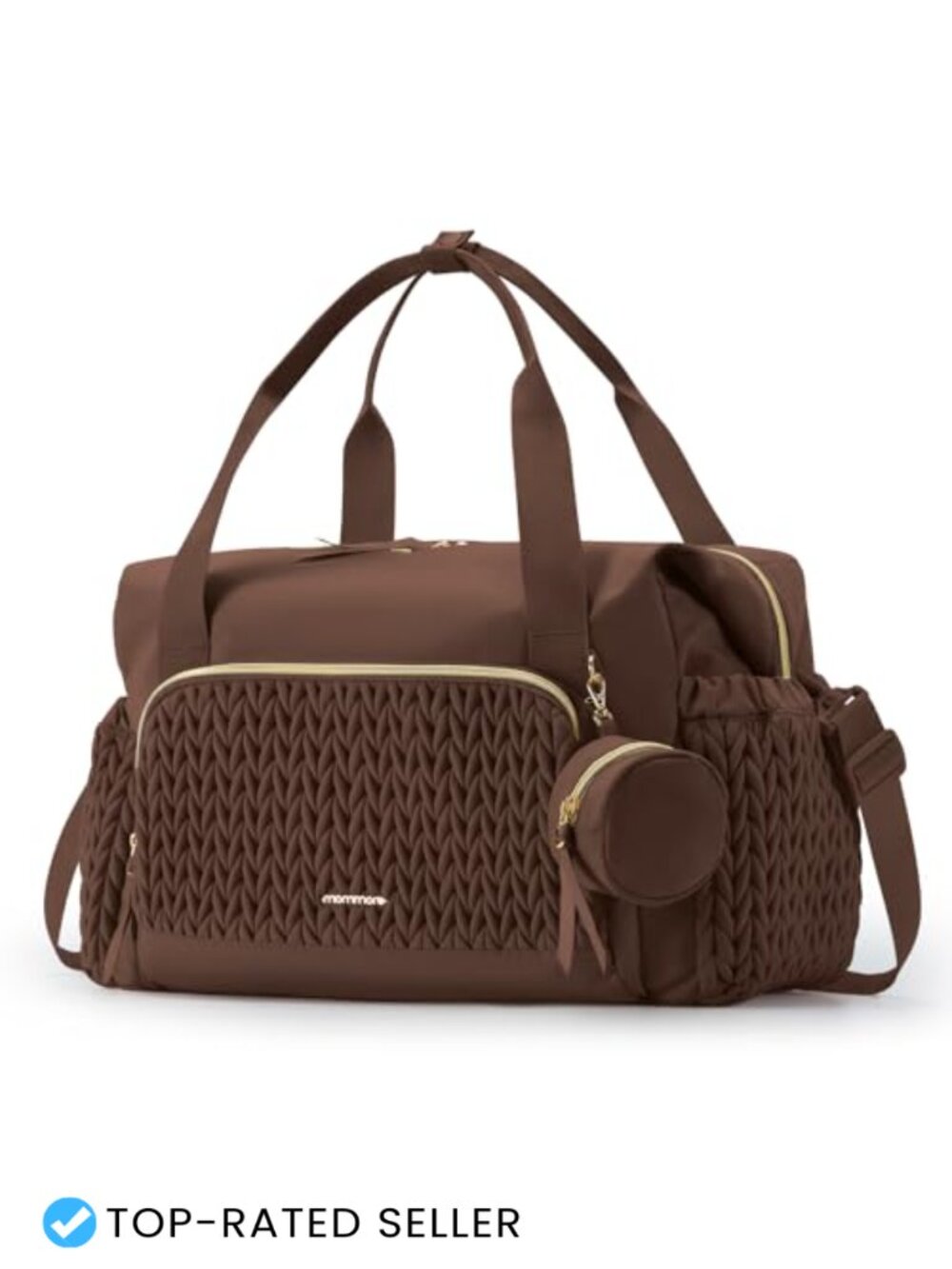 Large Capacity Diaper Bag Tote with Pacifier Case, Hospital Bag for Labor &